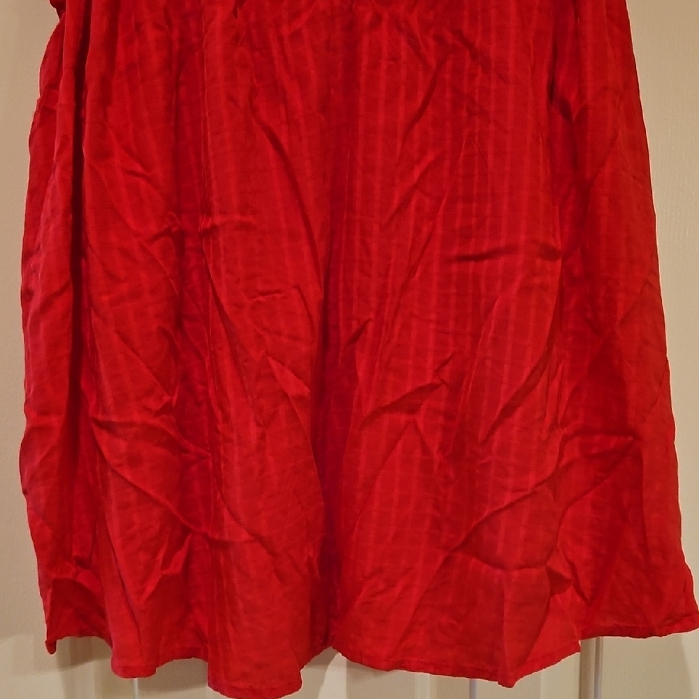 Old Navy Pink Smocked Ruffled Camisole Blouse - Picture 2 of 9